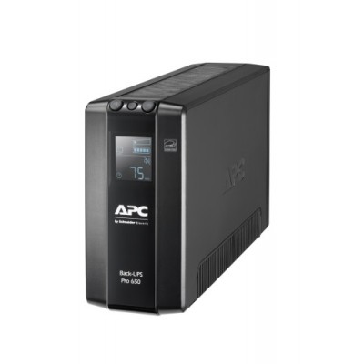 APC BR650MI sistema de alimentacion ininterrumpida UPS Linea interactiva 065 kVA 390 W 6 salidas AC