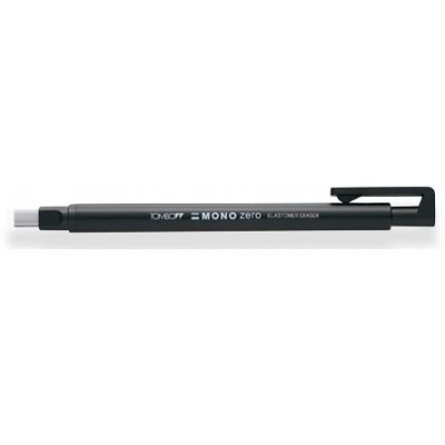 BORRADOR DE PRECISIoN PUNTA RECTANGULAR 25 X 5 MM CUERPO NEGRO TOMBOW EH KUS11