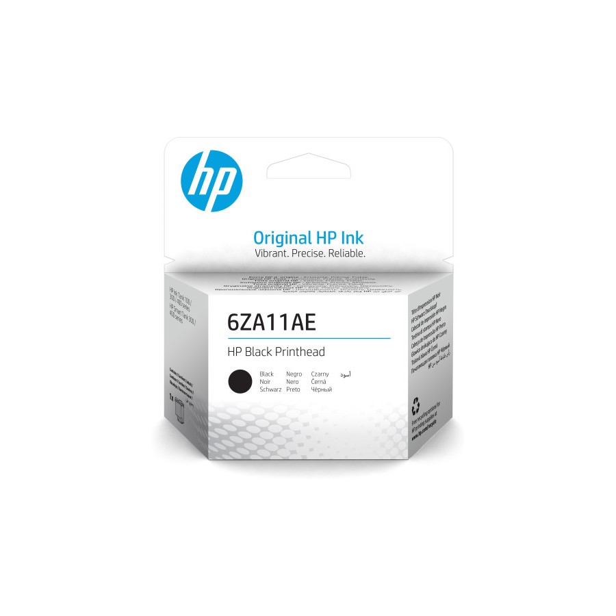 12943-HP Cap de imprimare 6ZA11AE negru cabeza de impresora Inyeccion de tinta termica