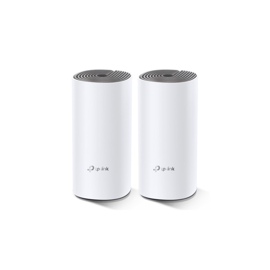130-TP-LINK Deco E4 2-pack router inalambrico Doble banda (2,4 GHz / 5 GHz) Ethernet rapido Blanco 130-TP-LINK Deco E4 2-pack router inalambrico Doble banda (2,4 GHz / 5 GHz) Ethernet rapido Blanco