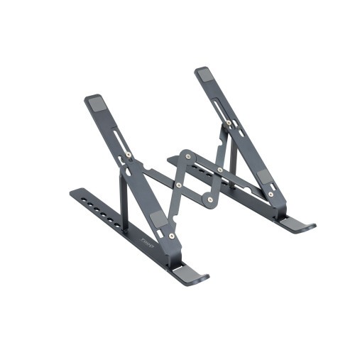 13034-TOOQ SOPORTE ELEVADOR ALUMINIO PLEGABLE PORTATILES GRIS