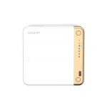 13085-QNAP TS-462-4G servidor de almacenamiento NAS Torre Ethernet Blanco N4505