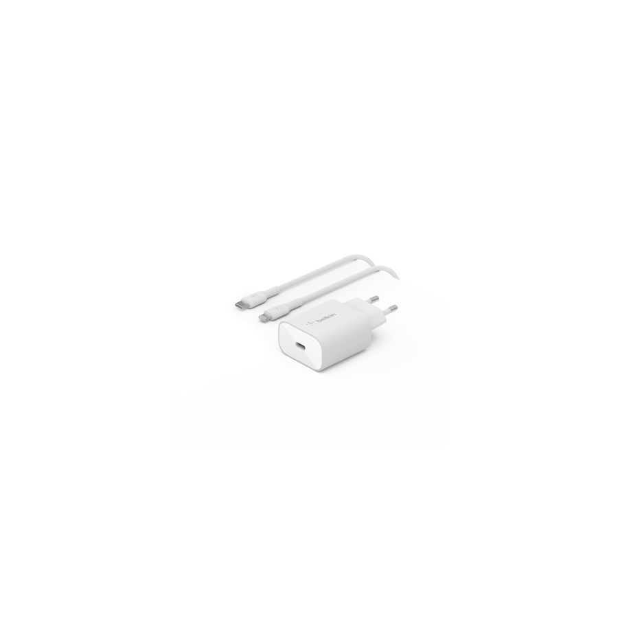 13245-Belkin WCA004VF1MWH-B6 cargador de dispositivo movil Telefono movil Blanco USB Carga rapida Interior