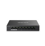 13307-Mercusys MS108GP switch Gestionado Gigabit Ethernet (10/100/1000) Energia sobre Ethernet (PoE) Negro