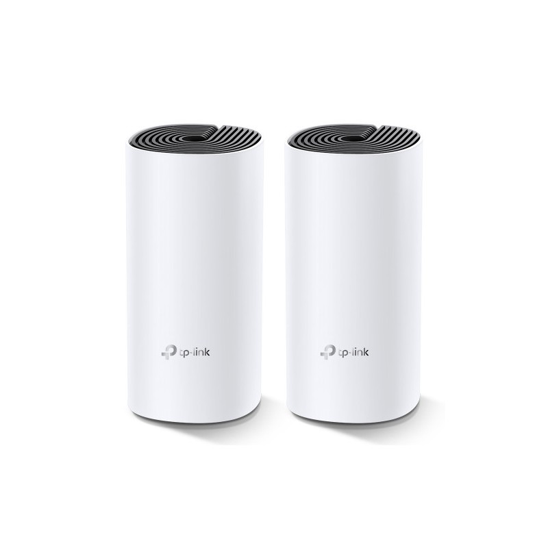 134-TP-LINK Deco M4(2-pack) router inalambrico Doble banda (2,4 GHz / 5 GHz) Gigabit Ethernet Negro, Blanco 134-TP-LINK Deco M4(2-pack) router inalambrico Doble banda (2,4 GHz / 5 GHz) Gigabit Ethernet Negro, Blanco
