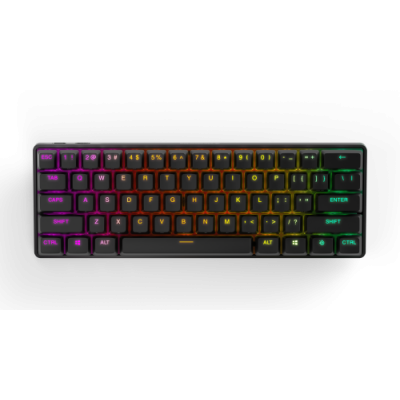 Steelseries Apex Pro Mini Wireless teclado USB RF Wireless Bluetooth QWERTY Ingles de EE UU Negro