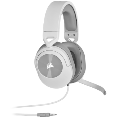 Corsair HS55 STEREO Auriculares Alambrico De mano Juego Blanco