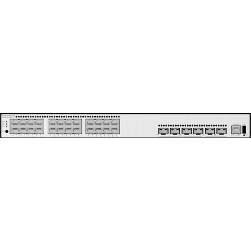 13626-Huawei S5735-S24P4XE-V2 Gigabit Ethernet (10/100/1000) Energia sobre Ethernet (PoE) 1U Negro, Metalico