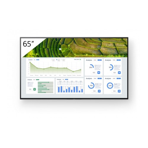 13654-Sony FW-65BZ30L pantalla de senalizacion Pantalla plana para senalizacion digital 165,1 cm (65") LCD Wifi 440 cd /