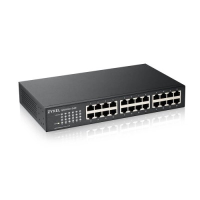 Zyxel GS1100 24E No administrado Gigabit Ethernet 10 100 1000 Negro