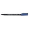 1382-MARCADOR LUMOCOLOR PERMANENTE PUNTA SUPERFINA 0,4MM. AZUL STAEDTLER 313-3