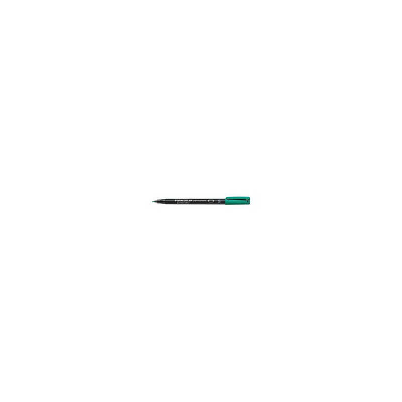 1384-MARCADOR LUMOCOLOR PERMANENTE PUNTA SUPERFINA 0,4MM. VERDE STAEDTLER 313-5 1384-MARCADOR LUMOCOLOR PERMANENTE PUNTA SUPERFINA 0,4MM. VERDE STAEDTLER 313-5
