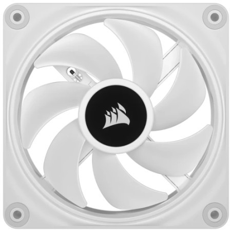13849-Corsair CO-9051006-WW sistema de refrigeracion para ordenador Carcasa del ordenador Ventilador 12 cm Blanco 3 piez