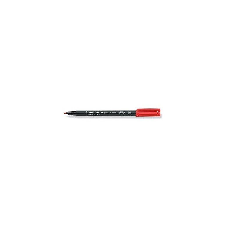 1396-MARCADOR LUMOCOLOR PERMANENTE PUNTA MEDIA 1MM. ROJO STAEDTLER 317-2 1396-MARCADOR LUMOCOLOR PERMANENTE PUNTA MEDIA 1MM. ROJO STAEDTLER 317-2