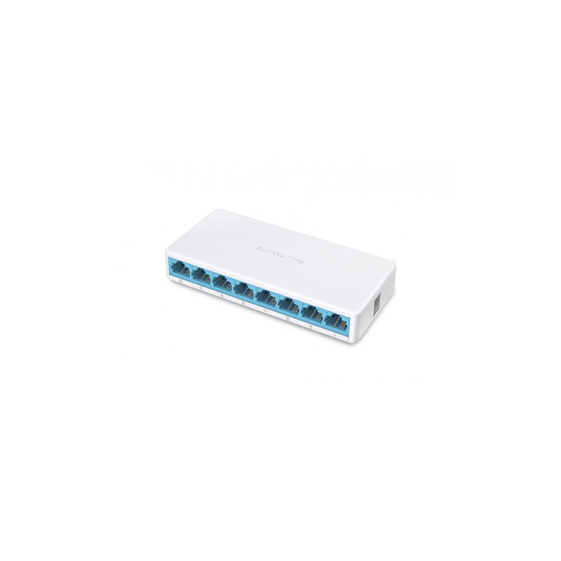 140-Mercusys MS108 switch Gestionado Fast Ethernet (10/100) Blanco 140-Mercusys MS108 switch Gestionado Fast Ethernet (10/100) Blanco