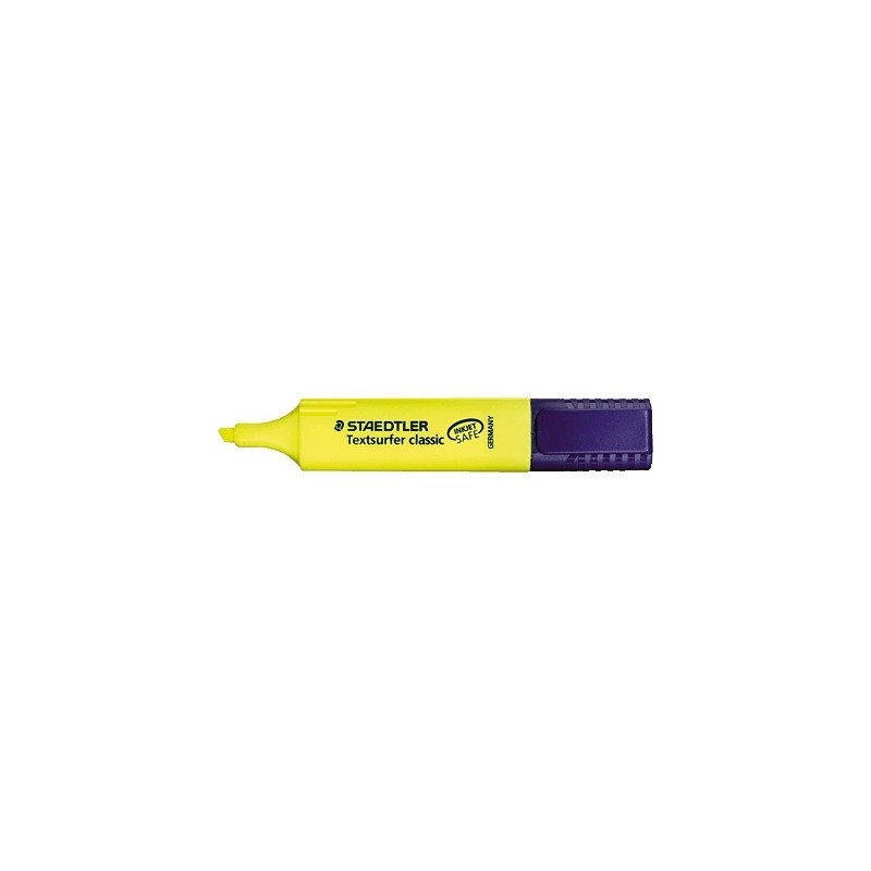 1400-MARCADOR FLUORESCENTE TEXTSURFER CLASSIC 1-5MM. AMARILLO STAEDTLER 364-1 1400-MARCADOR FLUORESCENTE TEXTSURFER CLASSIC 1-5MM. AMARILLO STAEDTLER 364-1