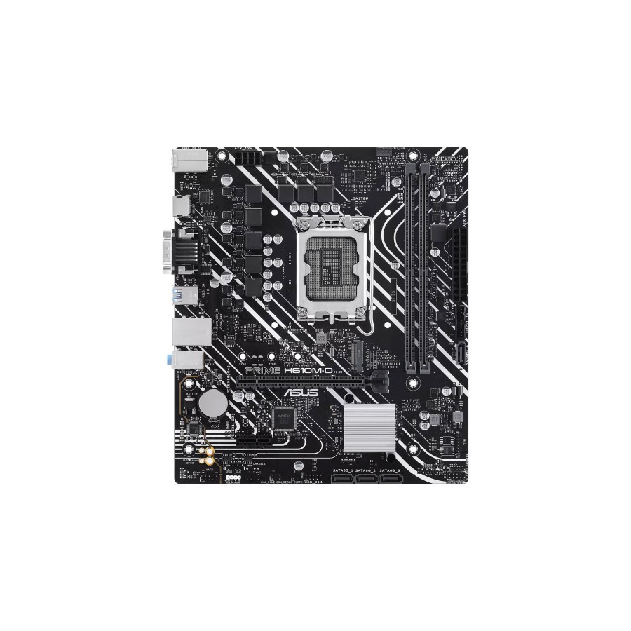 14038-PLACA ASUS PRIME H610M-D,INTEL,1700,H610,2DDR5,96GB,VGA+HDMI,4SATA3,1M.2,2USB2.0,2USB3.2,USB-C,1GBLAN,MATX 14038-PLACA ASUS PRIME H610M-D,INTEL,1700,H610,2DDR5,96GB,VGA+HDMI,4SATA3,1M.2,2USB2.0,2USB3.2,USB-C,1GBLAN,MATX
