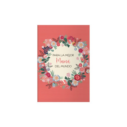 14118-PACK 6 TARJETAS DE FELICITACION MAMAS - TAMANO 11,5 X 17 CM - MODELO ORLA DOHE 70084