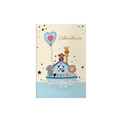 14120-PACK 6 TARJETAS DE FELICITACION MAMAS - TAMANO 11,5 X 17 CM - MODELO ARCA DOHE 70089