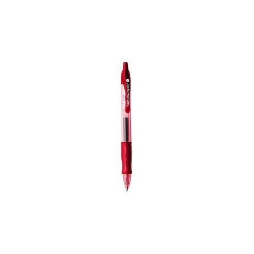 1419-BIC 829159 boligrafo Rojo Boligrafo de punta retractil con pulsador 12 pieza(s)