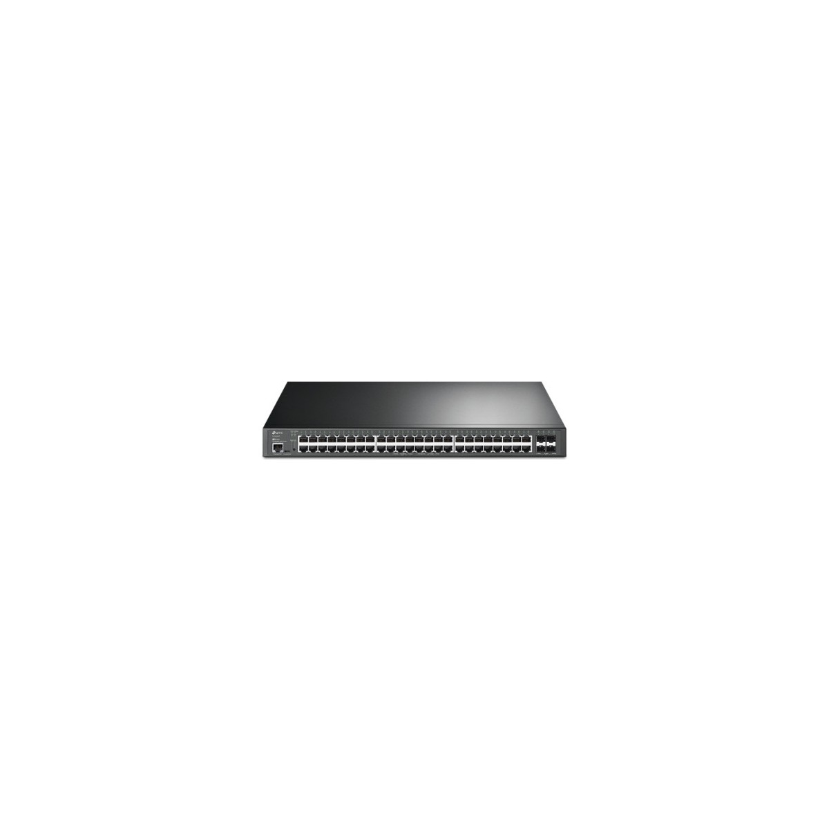 TP Link TL SG3452XP JetStream PoE Switch Gestionado L2 Gigabit Ethernet 10 100 1000 Energia sobre Ethernet PoE 1U Negro