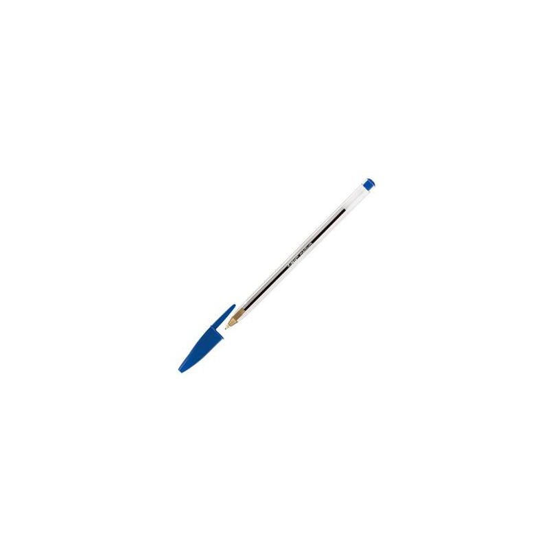 1423-BOLIGRAFO CRISTAL CUERPO TRANSPARENTE TRAZO 0,4 MM. COLOR AZUL BIC 8373609 1423-BOLIGRAFO CRISTAL CUERPO TRANSPARENTE TRAZO 0,4 MM. COLOR AZUL BIC 8373609