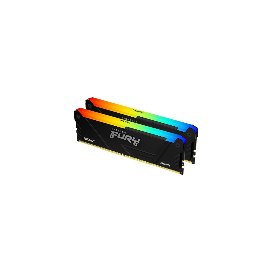 14317-Kingston Technology FURY Beast RGB modulo de memoria 16 GB 2 x 8 GB DDR4 3600 MHz 14317-Kingston Technology FURY Beast RGB modulo de memoria 16 GB 2 x 8 GB DDR4 3600 MHz