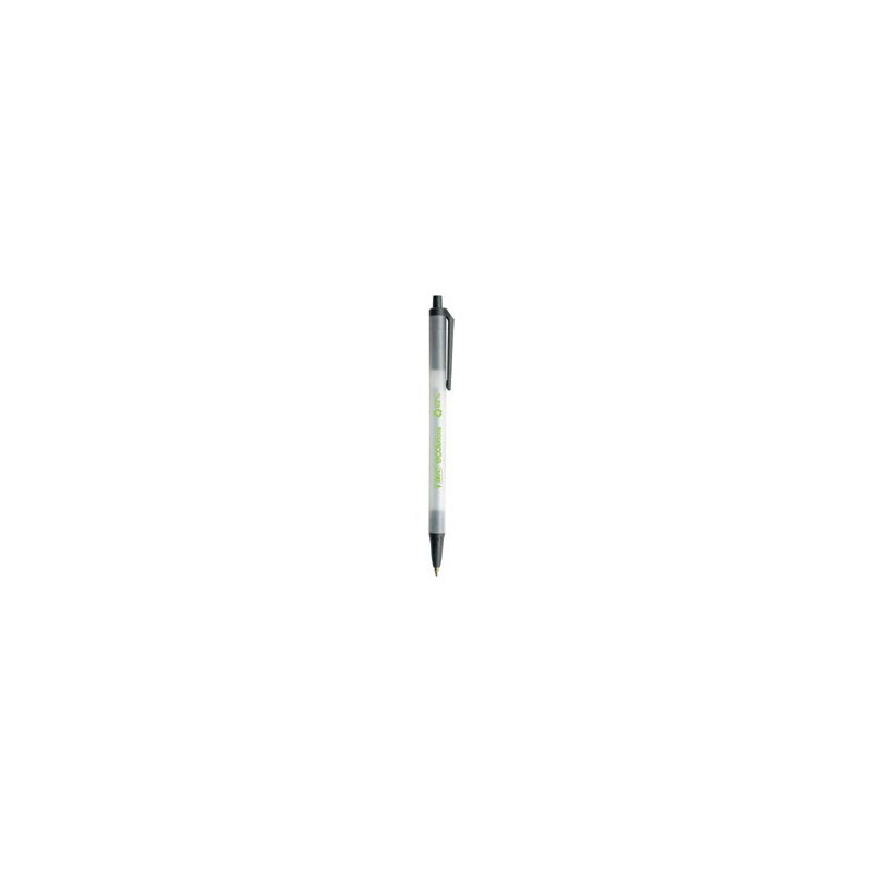 1446-BOLIGRAFO ECO CLICSTIC RECICLADO TRAZO MEDIO EN COLOR NEGRO BIC 8806871