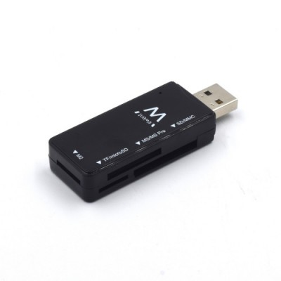 Ewent EW1049 lector de tarjeta USB 20 Negro