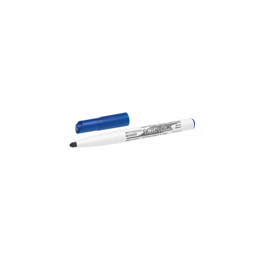1472-MARCADOR PARA PIZARRA BLANCA 1741 TINTA A BASE DE ACETONA TRAZO 1,4MM. AZUL VELLEDA 9581701