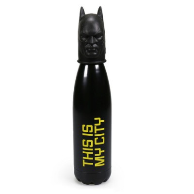 BOTELLA METaLICA BATMAN DISENO 3D 500 ML HALF MOON BAY WTRBBM02