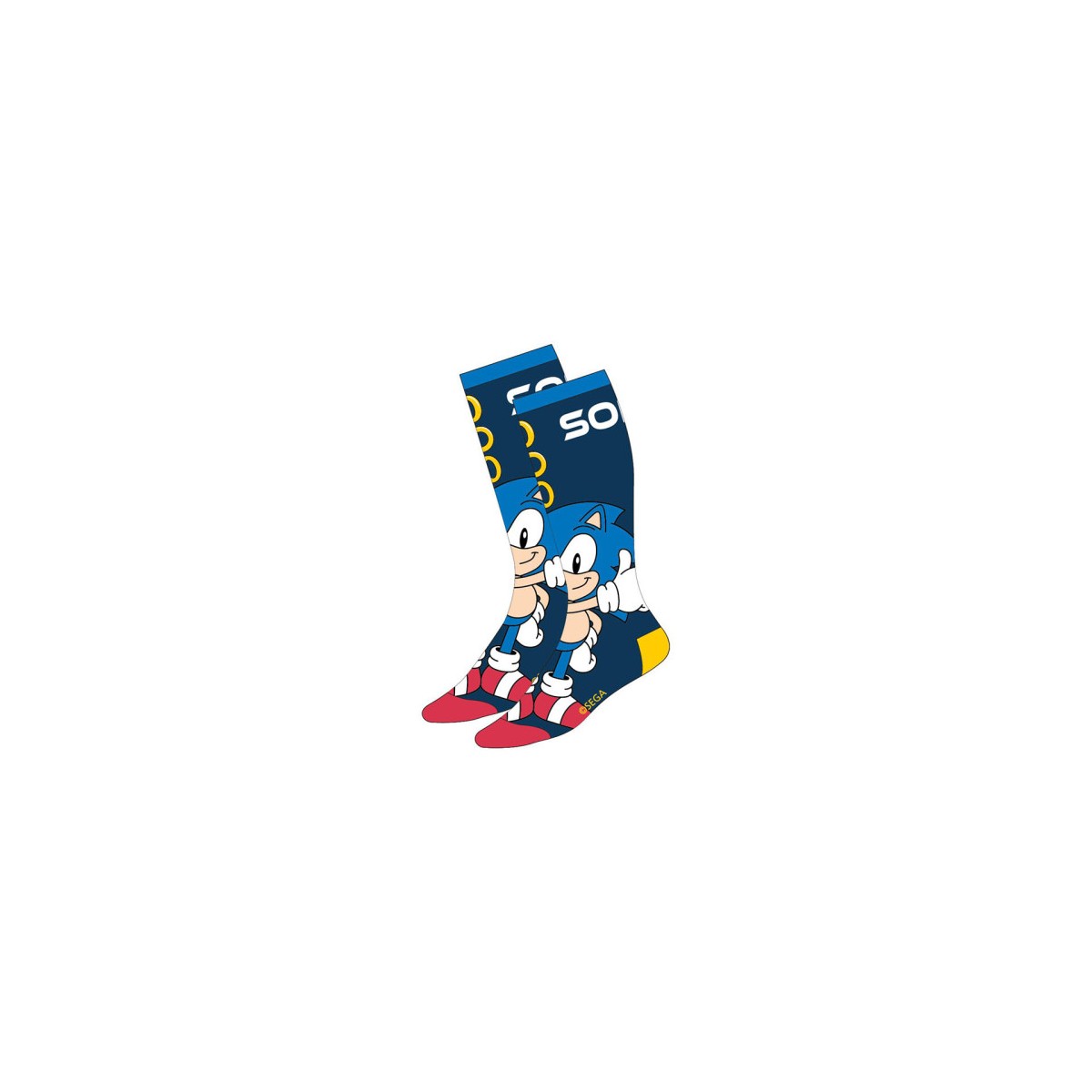 CALCETINES PERSONAJE SONIC TALLA 35 41 CERDa 2900001887