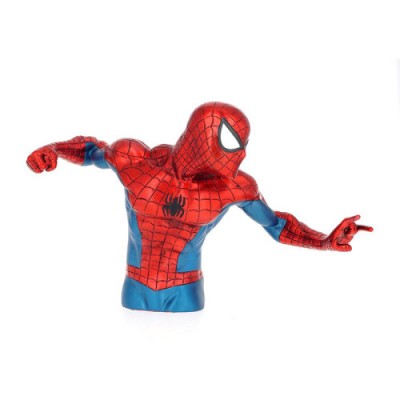 HUCHA BUSTO SPIDER MAN PX VERSIoN METaLICA 20 CM MONOGRAM 67963