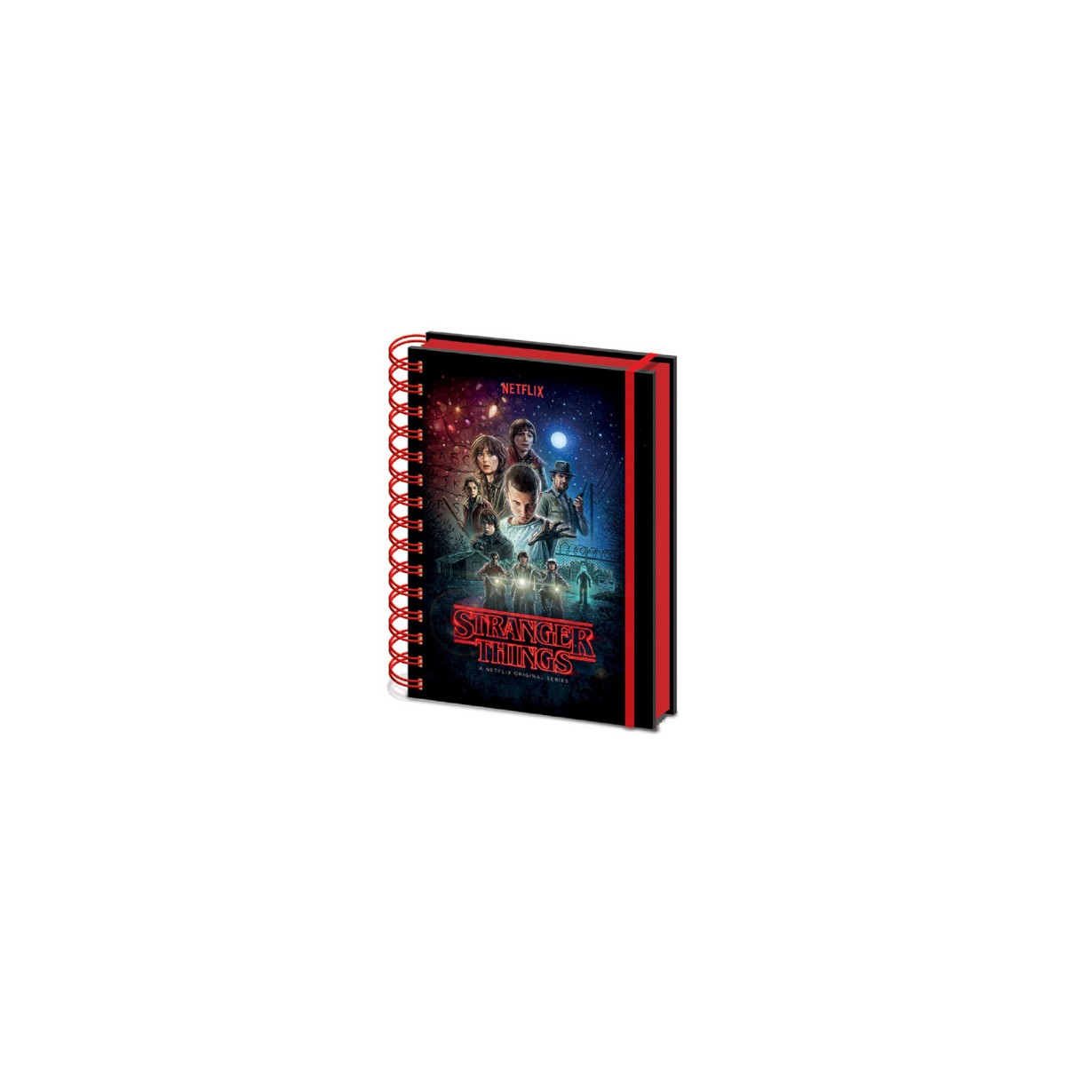 LIBRETA STRANGER THINGS POSTER PYRAMID INTERNATIONAL SR72776