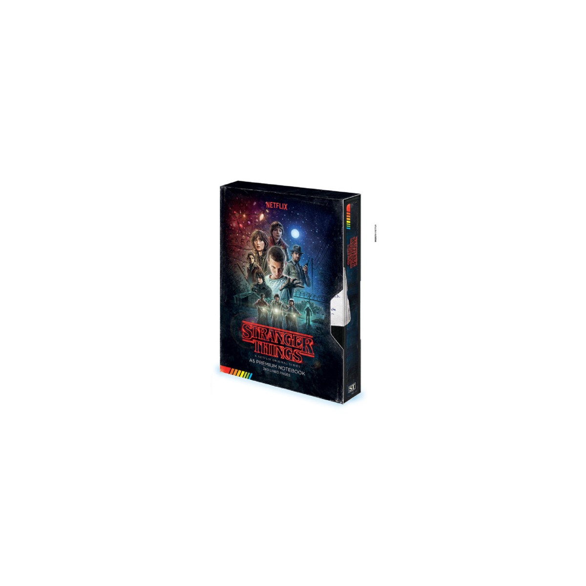 LIBRETA STRANGER THINGS VHS PYRAMID INTERNATIONAL SR72775