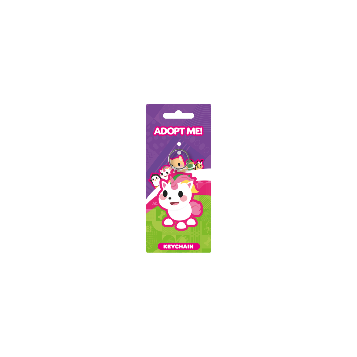 LLAVERO UNICORNIO ADOPT ME 6 CM PYRAMID RK39481C