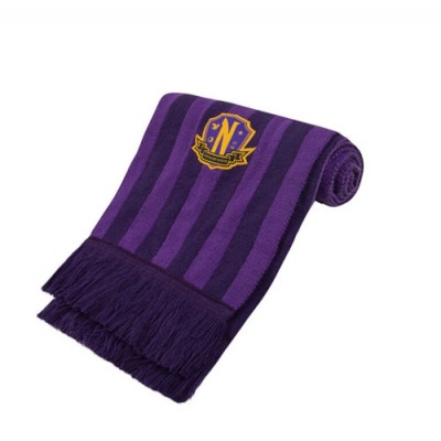 BUFANDA NEVERMORE ACADEMY MORADO CINEREPLICAS CR1071