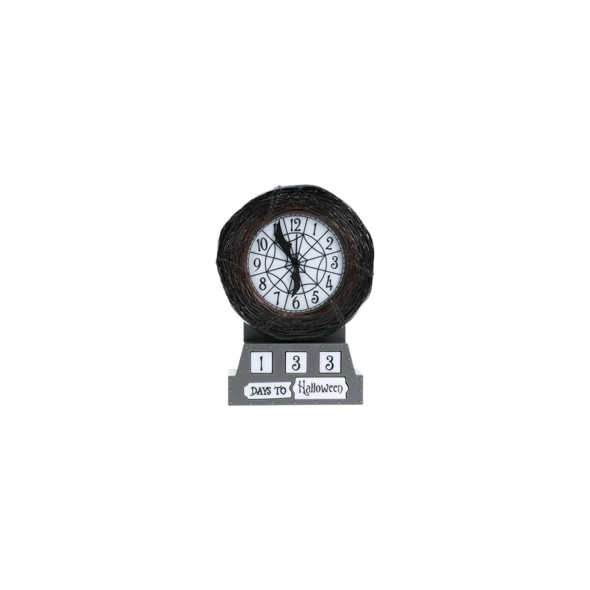 Paladone PP11190NBC despertador Reloj despertador analogico Negro Blanco