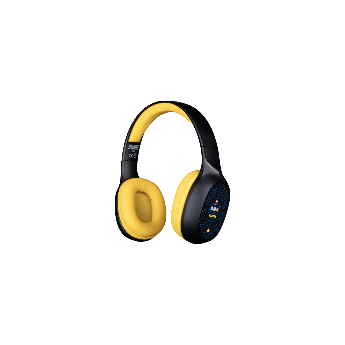 Konix 82541120664 auricular y casco Auriculares Inalambrico y alambrico Diadema Llamadas Musica Bluetooth Negro Amarillo