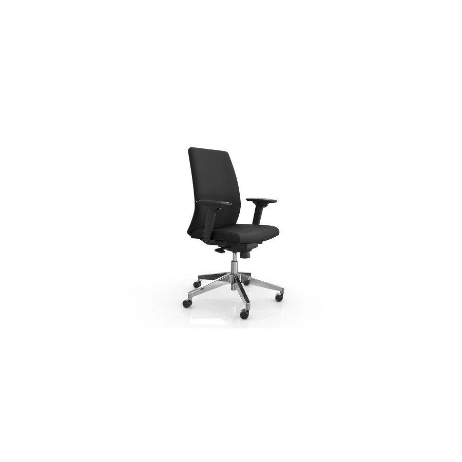 14946-SILLA PROFESIONAL TAPIZADA EN TELA MECANISMO SINCRO COLOR NEGRO ROCADA 944V23-4 14946-SILLA PROFESIONAL TAPIZADA EN TELA MECANISMO SINCRO COLOR NEGRO ROCADA 944V23-4
