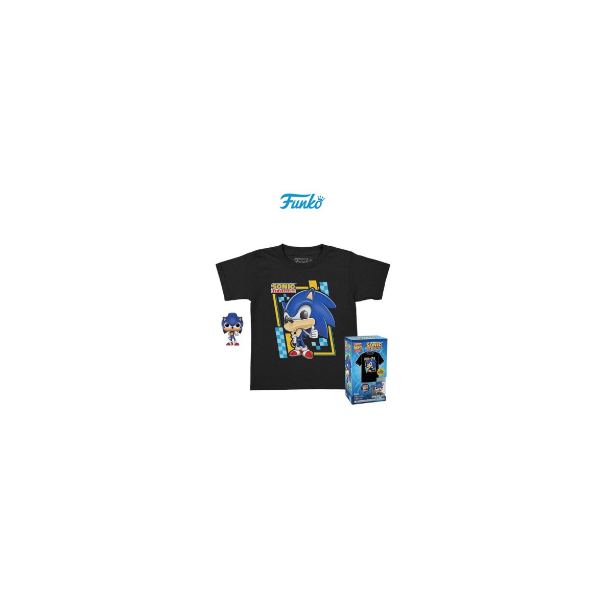 POCKET POP TEE SET SONIC EL ERIZO XL FUNKO PT 70392