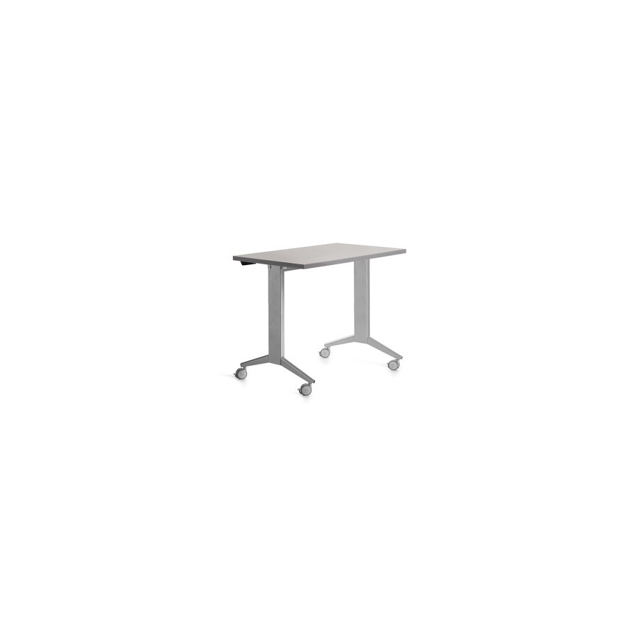 14962-MESA CON TABLERO ABATIBLE 120X60CM COLOR GRIS ALUMINIO/GRIS ROCADA 2000FD02 14962-MESA CON TABLERO ABATIBLE 120X60CM COLOR GRIS ALUMINIO/GRIS ROCADA 2000FD02