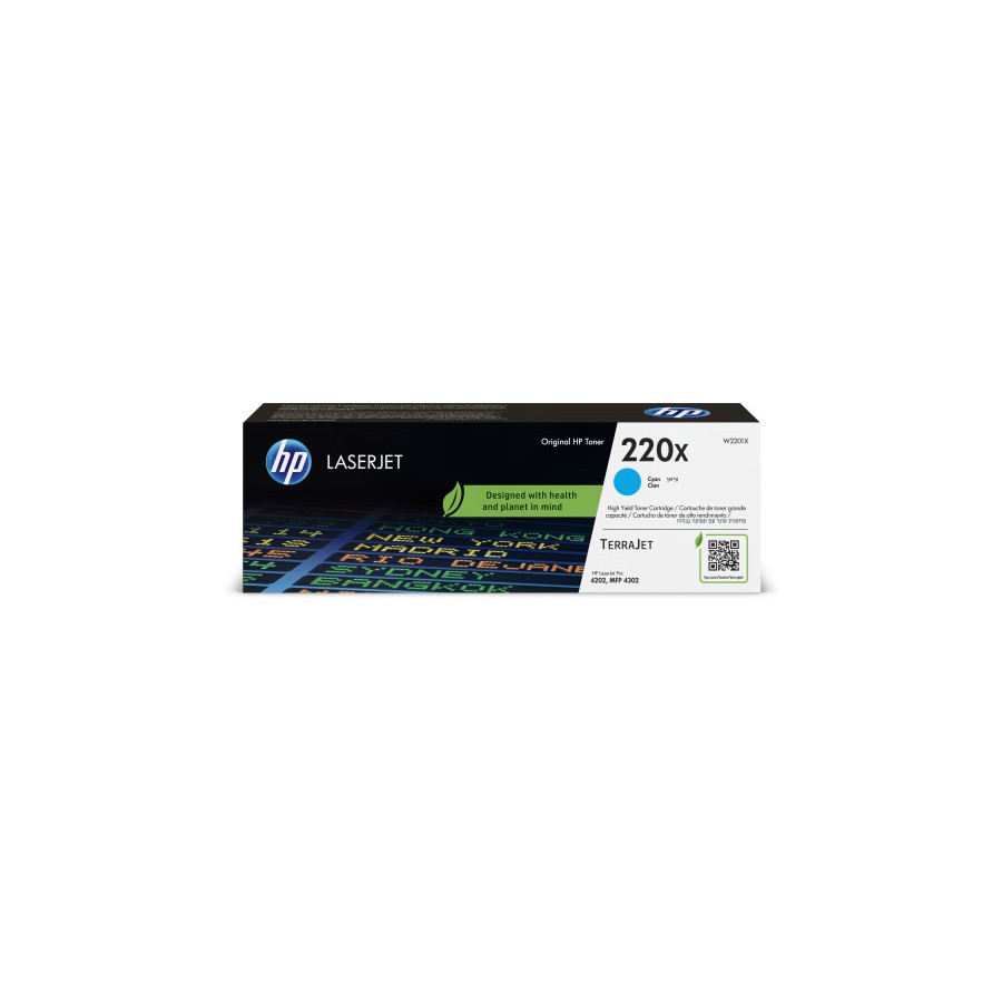 14992-HP Cartucho de toner Original LaserJet 220X cian 14992-HP Cartucho de toner Original LaserJet 220X cian