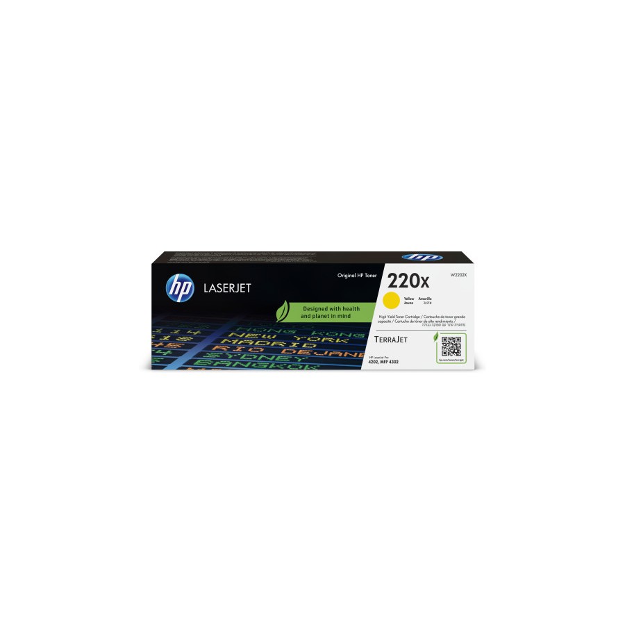 14996-HP Cartucho de toner Original LaserJet 220X amarillo 14996-HP Cartucho de toner Original LaserJet 220X amarillo