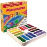 1506-ESTUCHE 352 CERAS DE COLOR CON 16 COLORES DIFERENTES NO ENSUCIAN PLASTIDECOR 8417191