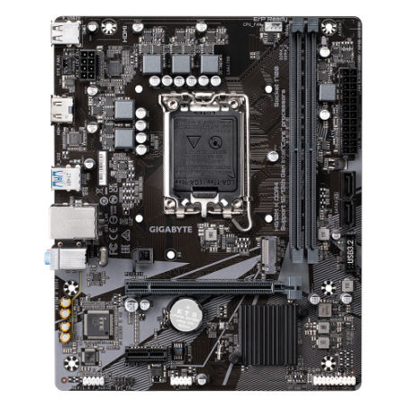 15068-PLACA GIGABYTE H610M K DDR4,INTEL,1700,H610,2DDR4,64GB,HDMI,GBLAN,2SATA3+M.2,4USB3.2,MATX
