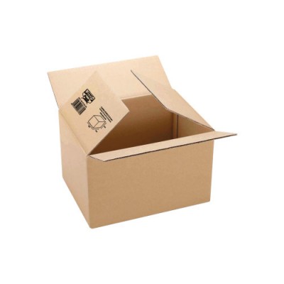 CAJA CARTON EMBALAJE 440X325X420MM MARRON CANAL 3MM FIXO 18106