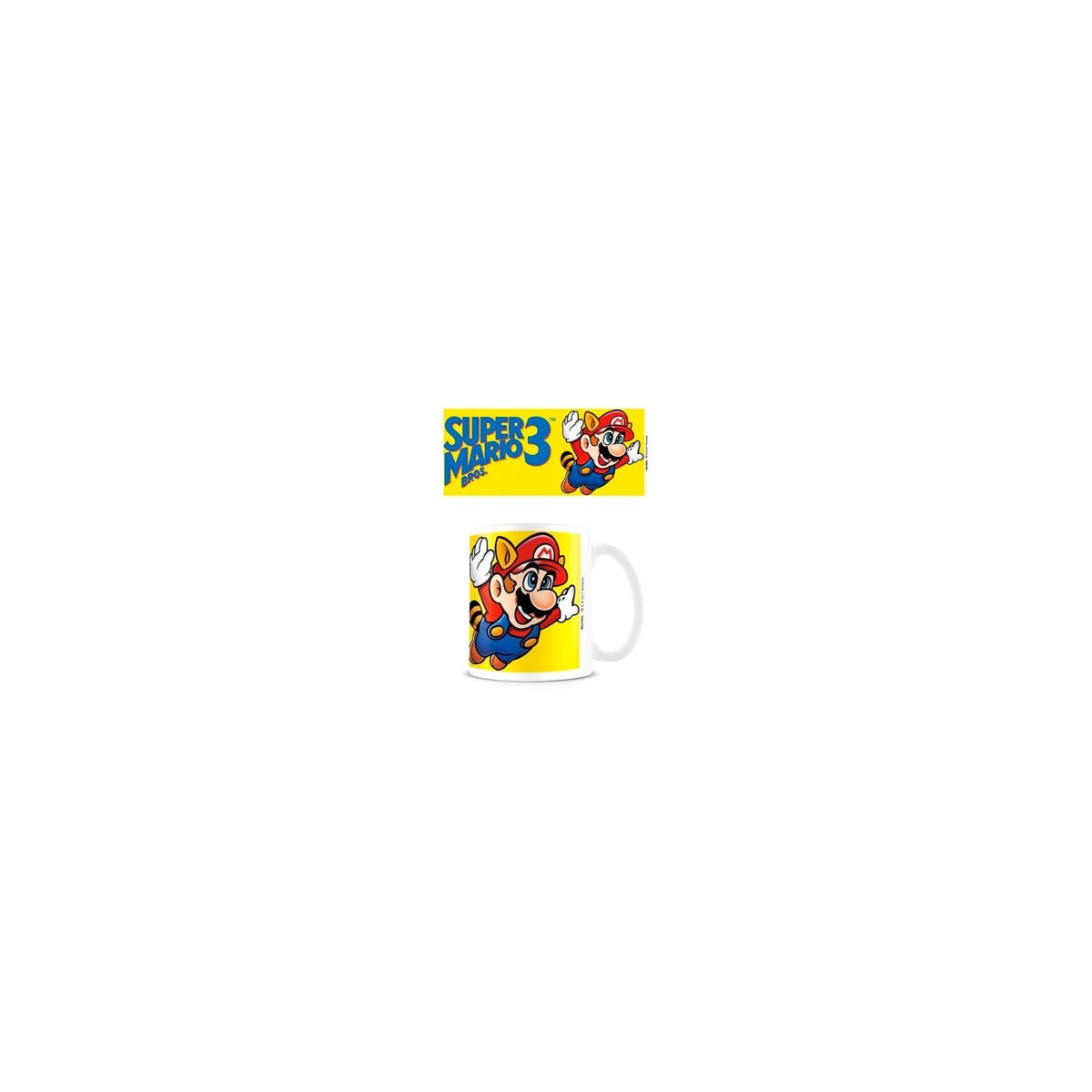 TAZA DESAYUNO SUPER MARIO SUPER MARIO BROS 3 11OZ 315 ML PYRAMID MG24885