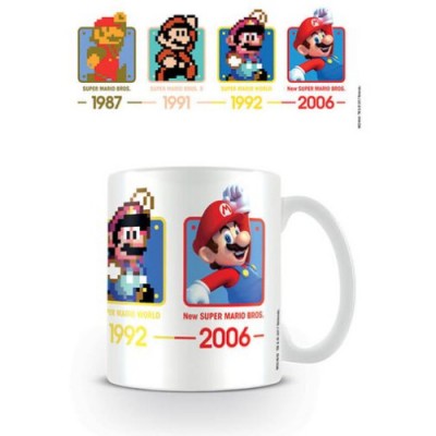 TAZA DESAYUNO SUPER MARIO DATES 11OZ 315 ML PYRAMID MG24640