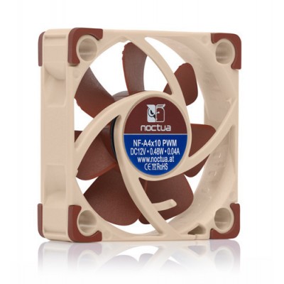 NOCTUA VENTILADOR NF A4X10 PWM 40MM FAN 40X40X10MM 12V 5000RPM 3700RPM 1000RPM 196 DBA 89 M3 H 195 MM H2O 4 PINES